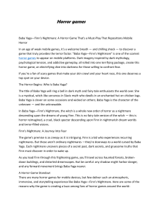 Baba Yaga: Finn's Nightmare - Mobile Horror Game Review