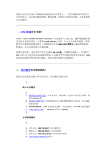思科认证考试指南：CCNA 及更多