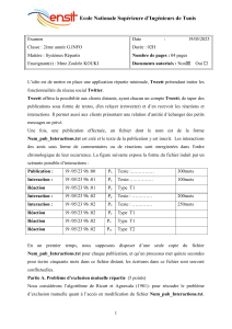 Examen Syst&egrave;mes R&eacute;partis - ENSI Tunis