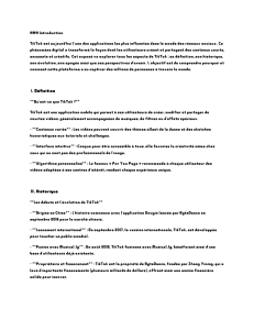 TikTok : D&eacute;finition, Histoire, Impact et Perspectives