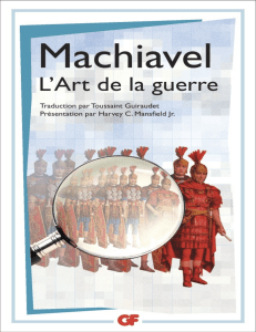 Machiavel : L'Art de la guerre - Analyse et interprétation