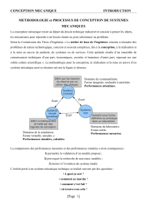 Conception Mécanique: Méthodologie et Processus