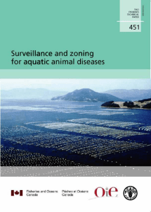 Aquatic Animal Disease Surveillance & Zoning: FAO Technical Paper