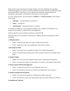 Assertiveness: Definition, Examples, and French Translations