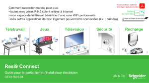 Guide Raccordement Box Internet Resi9 Connect