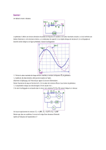 Exercice: Circuits électriques AC - Tension, Fréquence, Résonance