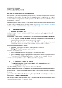 Introduction à l'œuvre de Freud: Psychologie Clinique
