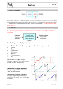 Capteurs TOR : Cours sur les détecteurs de présence