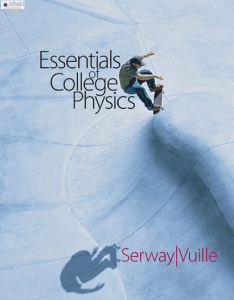 Essentials of College Physics Textbook