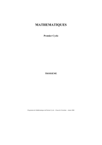 math 3eme