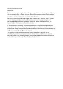 Electromechanical Engineering: An Introduction