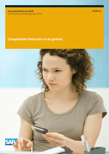 SAP ByDesign : Comptabilit&eacute; financi&egrave;re et de gestion