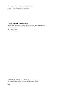 Serena Williams & Nike: Activism in Advertising