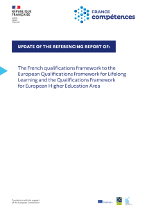 French Qualifications Framework to EQF Update Report