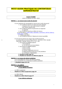 Contentieux Administratif: Guide Recours et Proc&eacute;dures