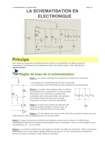 Schématisation en électronique : Cours complet