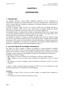 Redresseurs : Cours sur les Convertisseurs d'Énergie