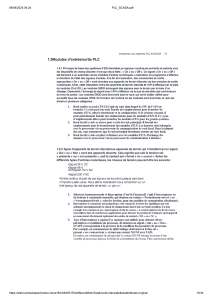 Modules E/S PLC : Principes et Types