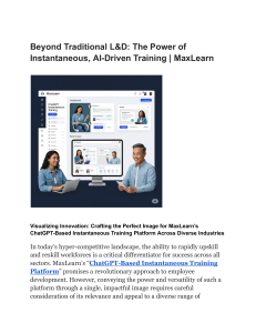 MaxLearn: AI Training Image Strategy for Diverse Industries
