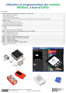 Programmation M5Stack avec MicroBlocks et UIFlow : Guide