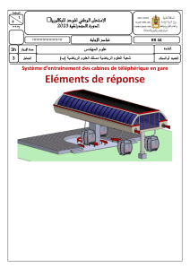 Examen Sciences Ingénieur Téléphérique + Corrigé