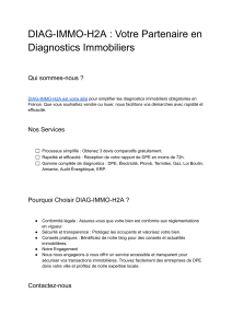 DIAG-IMMO-H2A   Votre Partenaire en Diagnostics Immobiliers .
