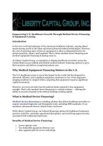 Medical Equipment Financing & Leasing
