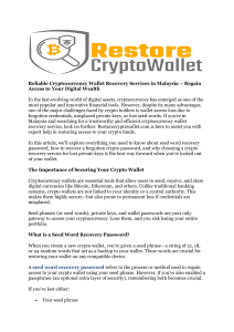 Ledger wallet restore guide