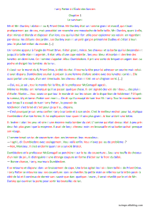 Harry Potter à l'École des Sorciers - Chapitre 1