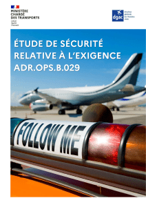 Rapport d'étude STAC ADR.OPS.B.029 v1