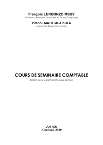 S&eacute;minaire Comptable