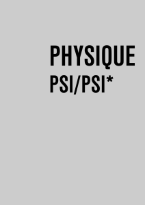 Physique PSI/PSI* Dunod - extrait