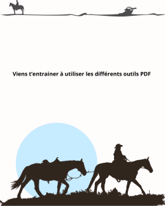 Exercice PDF : L'&eacute;quitation pour enfants