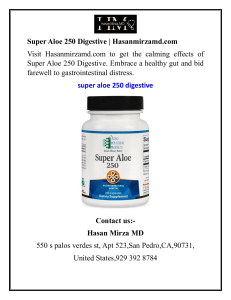 Super Aloe 250 Digestive Hasanmirzamd.com