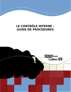 LE CONTROLE INTERNE -