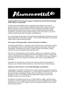 Alummoottil: Adimurai, Ezhava Heritage & Cultural Preservation