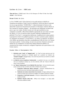 R&eacute;sum&eacute; $100M Leads: Acquisition de Prospects