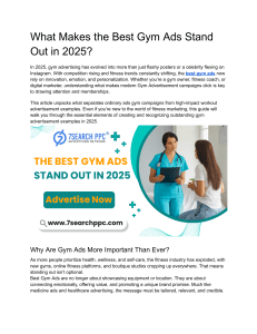 Best Gym Ads in 2025: Stand Out & Attract Members