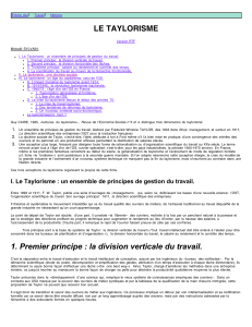 texte  1 Taylorisme, fayolisme, fordisme