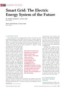 Article de synthèse des Smart Grids 