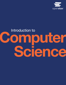 Introduction To Computer Science - WEB