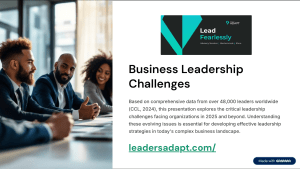 Business Leadership Challenges in 2025
