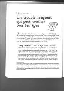 02.01.03 Chapitre 1 Manuel de l'Hyperactivité et du déficit de l'attention