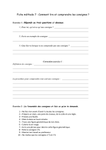 fiche methode 7 comment lire et comprendre les consignes