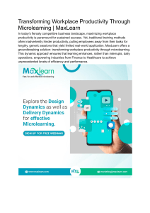 Transforming Workplace Productivity Through Microlearning   MaxLearn (1)