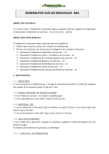 COURS Pediatrie 2 INFAS L1