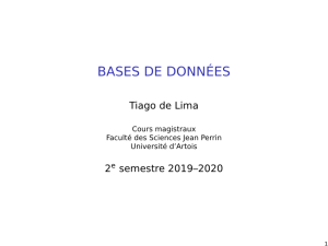 Bases de Donn&eacute;es - Tiago de Lima (1)