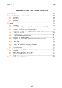 NF C 15-100 : Vérifications et entretien des installations électriques
