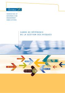 Cadre de r&eacute;f&eacute;rence de la gestion des risques | FERMA