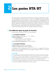 Subestações HTA/BT: Distribuição de Energia Elétrica